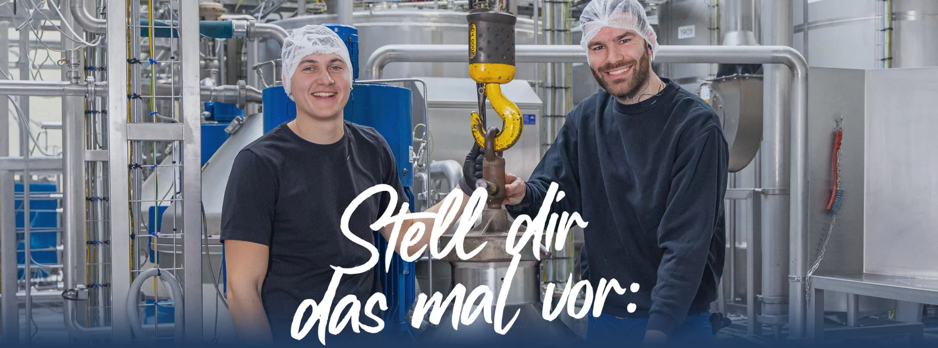 Industriemechaniker Mentor und Auszubildender